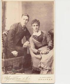 Photograph, Yeoman & Co, John Barnard Lock Jnr & Elizabeth