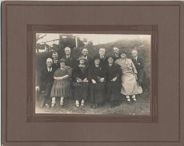 Photograph, West & Lock Families