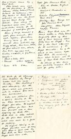 Manuscript, Capt John Barnard Lock