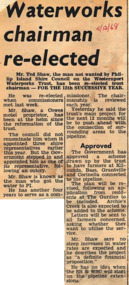 Newspaper cutting, 5/10/1968