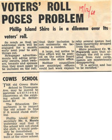 Newspaper cutting, 19/12/1968