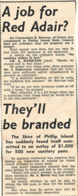 Newspaper cutting, 19/12/1968