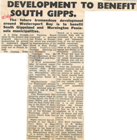 Newspaper cutting, 12/12/1968