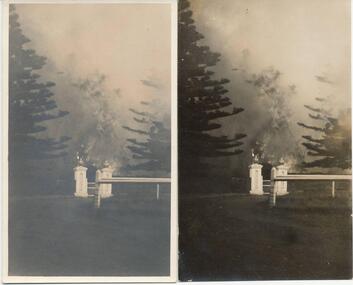 Photograph, Isle of Wight Fire, 23/04/1925
