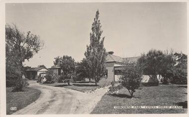 Photograph-postcard, Osbourne Park Guesthouse, Cowes, 1920's