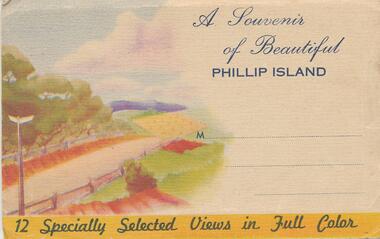 Postcard Folder, A Souvenir of Beautiful Phillip Island, 1920-30
