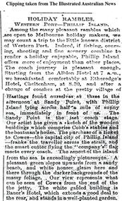 Newspaper Clipping, May 1876