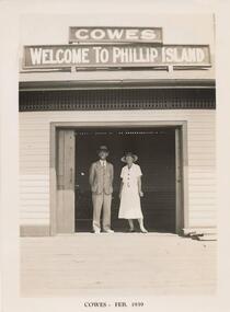 Photograph, Cowes Jetty Shed, Feb 1939