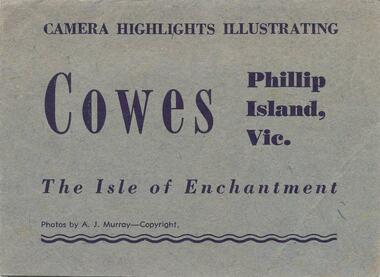 Photograph Folder, 1940's - 1950's approx