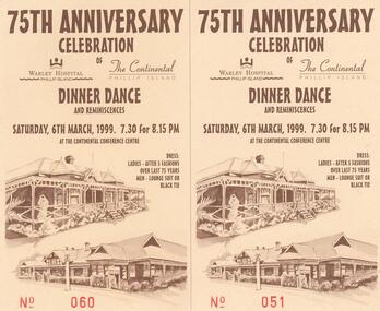Tickets, April 1999