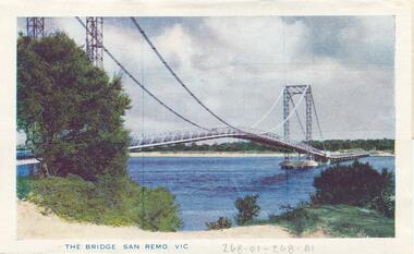 Postcard Folder, Murray Views, San Remo, c 1950 - 1960