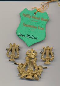 Badges, Phillip Island Band Tour to Tasmania, 1920's and 1947