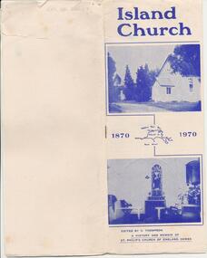 Pamphlet, St Philip's Anclican Church Centenary 1870-1970, 1970