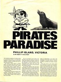Pamphlet, c 1960