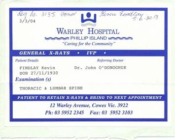 Original Document, 03/03/2004