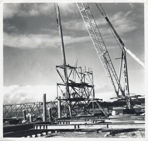 Photographs, Phillip Island 2nd Bridge Construction, 1966 - 1969