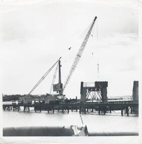 Photographs, Country Roads Board, Phillip Island 2nd Bridge Construction, 1966 - 1969