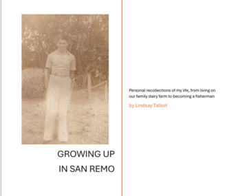 Booklet, TALBOT, Lindsay, Growing up in San Remo by Lindsay Talbot