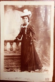Photograph, Portrait of Annie Reid nee Saunders, Circa early 20th century