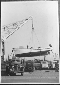 Photograph, Launch of the Penguin, 1940s