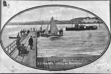 Photograph - Post Card, F&J Postcards, S S Genista at Newhaven, About 1920s