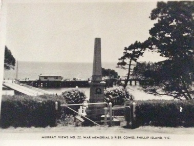 Photograph, War Memorial,  Cowes