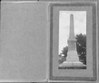Photograph, Cowes cenotaph, 1920