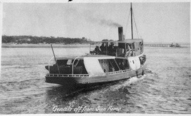 Photograph - Post Card, Vallan Studios, Genista off San Remo