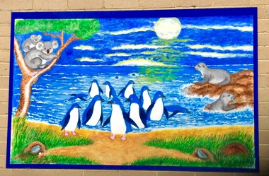 Mural, Wildlife Mural, 2016