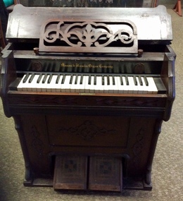 Organ - Wood, Mason + Hamlin, Mason +Hamlin Organ, About 1870s