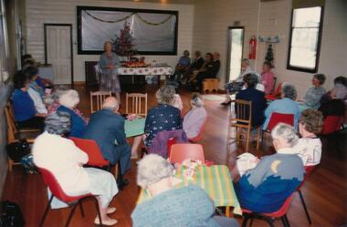 Photograph, Rhyll Craft Group Christmas, 1980s