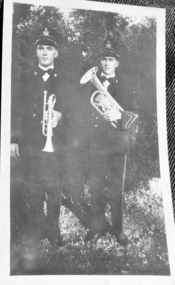 Photograph, Rurric & Harry De La Haye  Phillip Island Brass Band