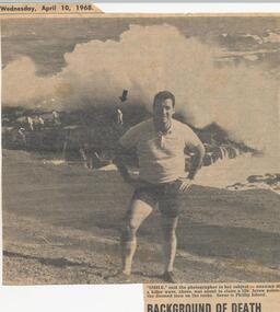 Newspaper Clipping, Australasian Post, Background of Death, 10/4/1968