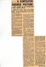 Newspaper Clipping, Australasian Post, A Fantastic Chance Picture, 10/04/1968