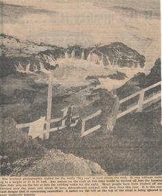 Newspaper Clipping, Wonthaggi Sentinel, The Big One, 1970's