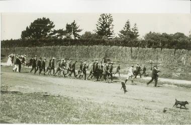 Photograph, Anzac Day March, early 1920's