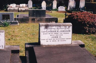 Photograph Album, Kodak, Phillip Island Cemetery, c 1990