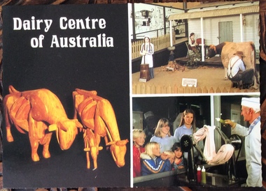 Postcard, Scancolor Australia et al, Dairy Centre and Rhylston Park, Phillip Island, C. 1980s