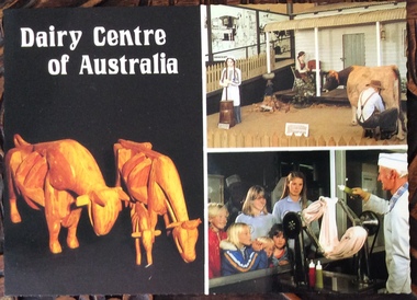 Postcard, Scancolor Australia et al, Dairy Centre and Rhylstone Park, Phillip Island, C. 1980s