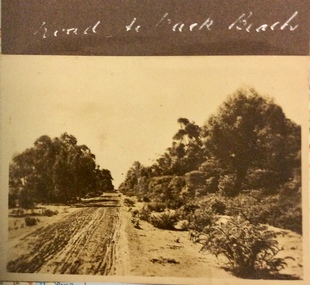 Photograph, Road to the Back Beach, 1925-1926