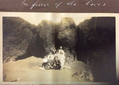 Photograph, In front of the Caves, 1925-1926
