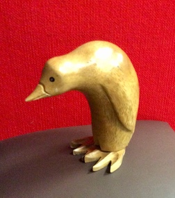 Wooden Sculpture, Penguin, ??