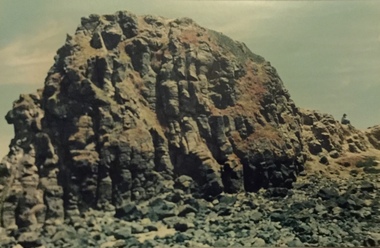 Photograph, Kitty Miller Bay and the wreck of the Speke, 1990s
