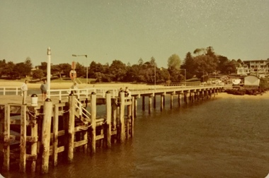 Photograph, Cowes jetty and Matthew Brady ferry, About 1980