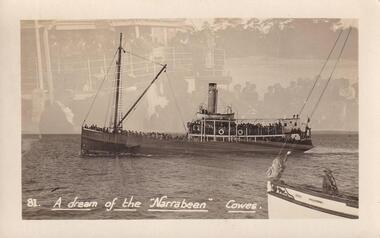 Postcard (collection) - The "Narrabeen" Ferry