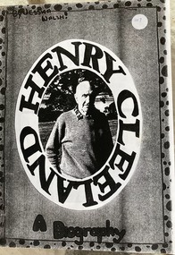 Booklet, Henry Cleeland - a biography