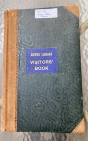 Book, Cowes Library Visitors' Book