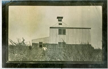 Photograph, Henry Bennell and chicory kiln