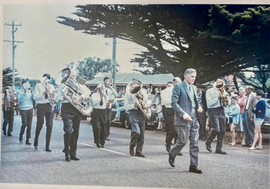 Photograph, Phillip Island Band "Back to Cowes" 1968