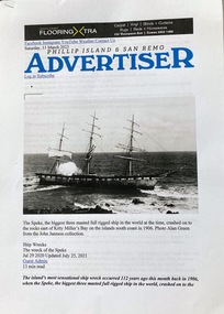 Article, The wreck of the Speke - The Advertiser July 2021